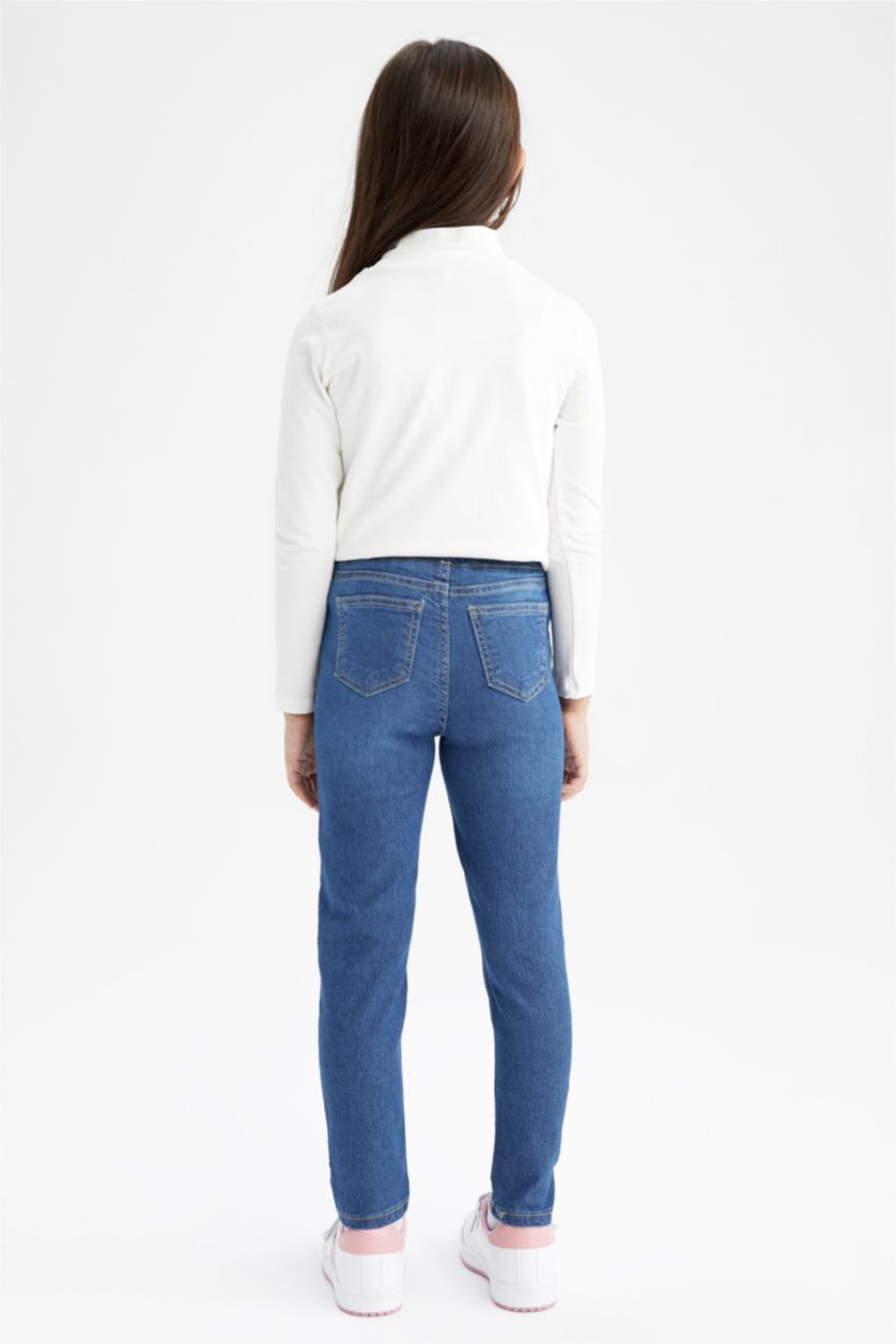 GIRLS & TEENS Blue Girl Skinny Leg Jeans