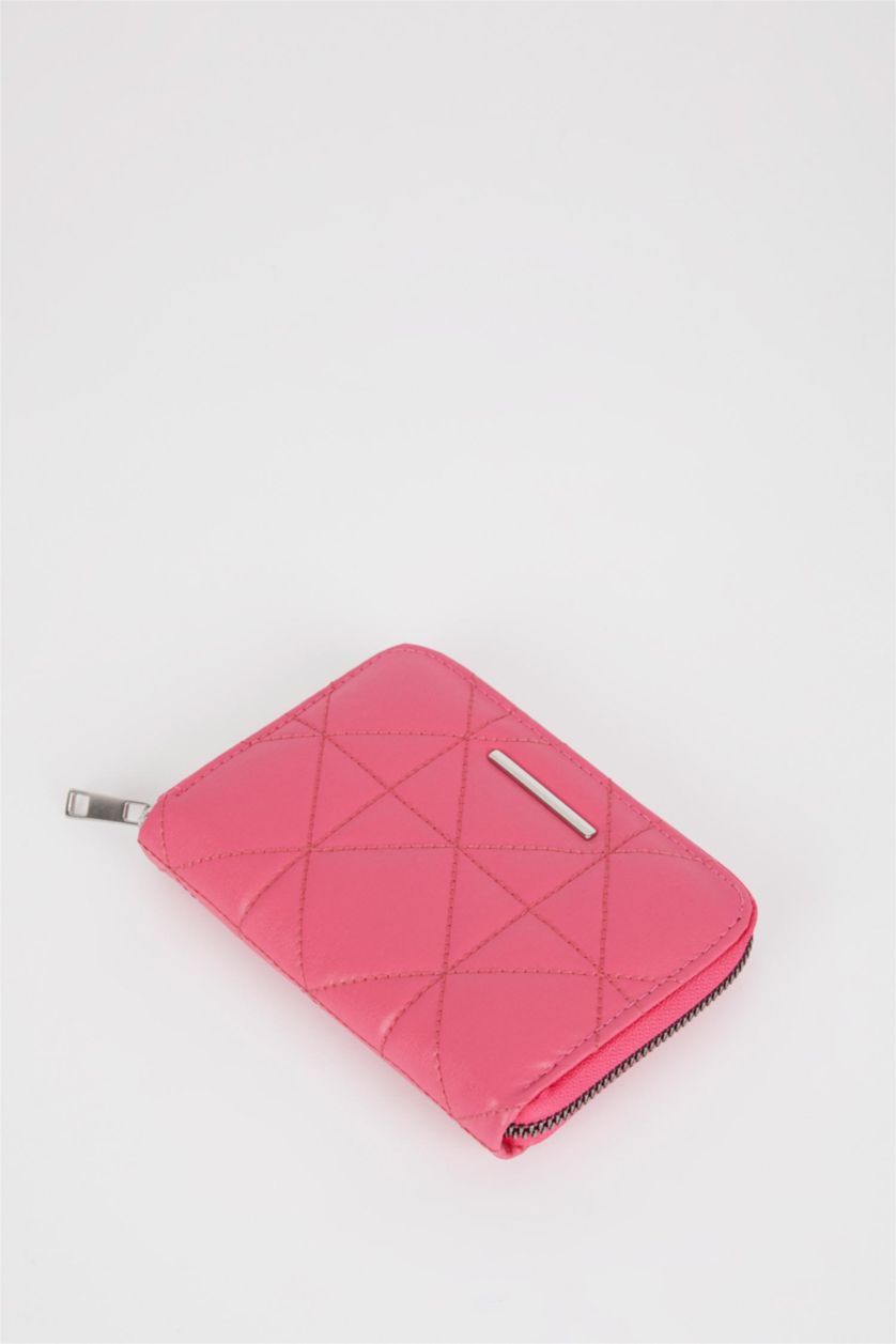 Women Light Pink Women Faux Leather Wallet