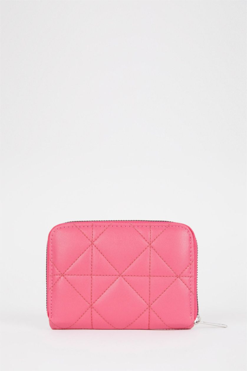Women Light Pink Women Faux Leather Wallet