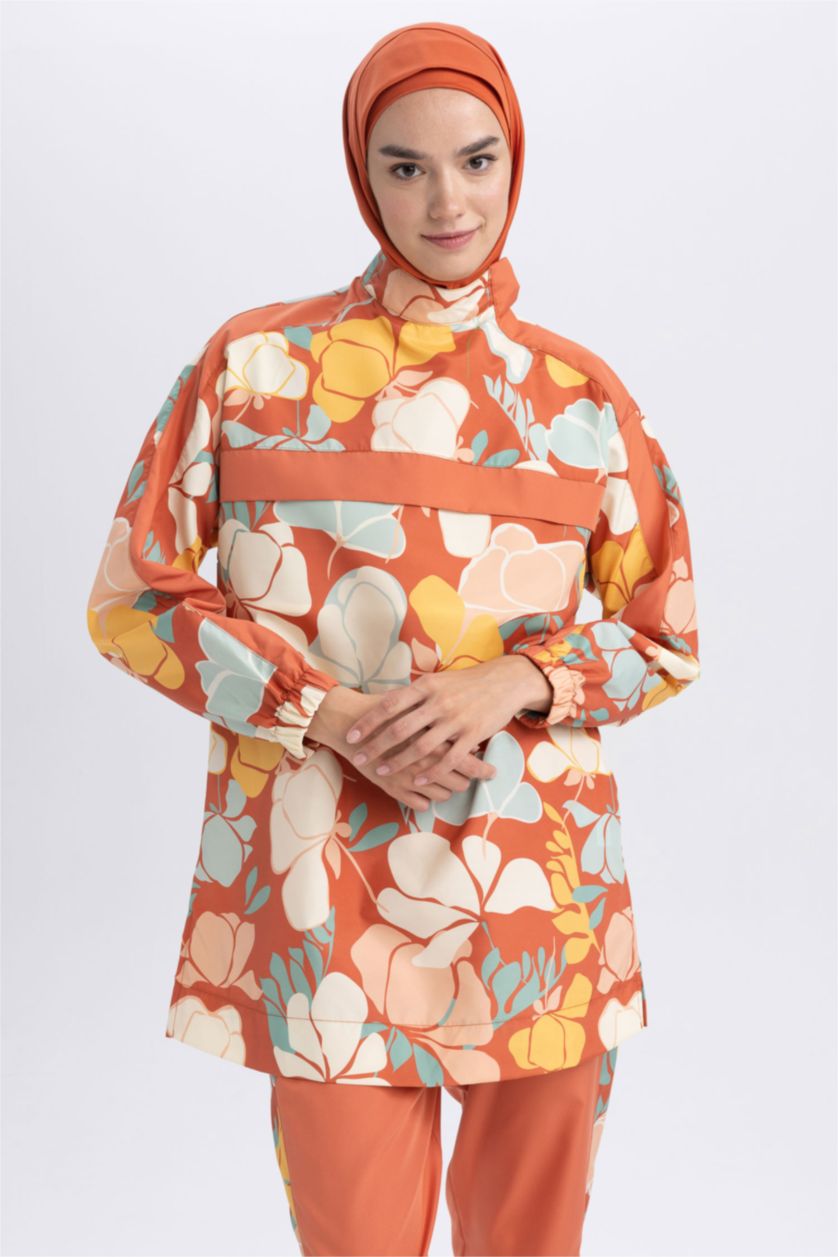 FEMME Bordeaux Burkini Coupe Régulière