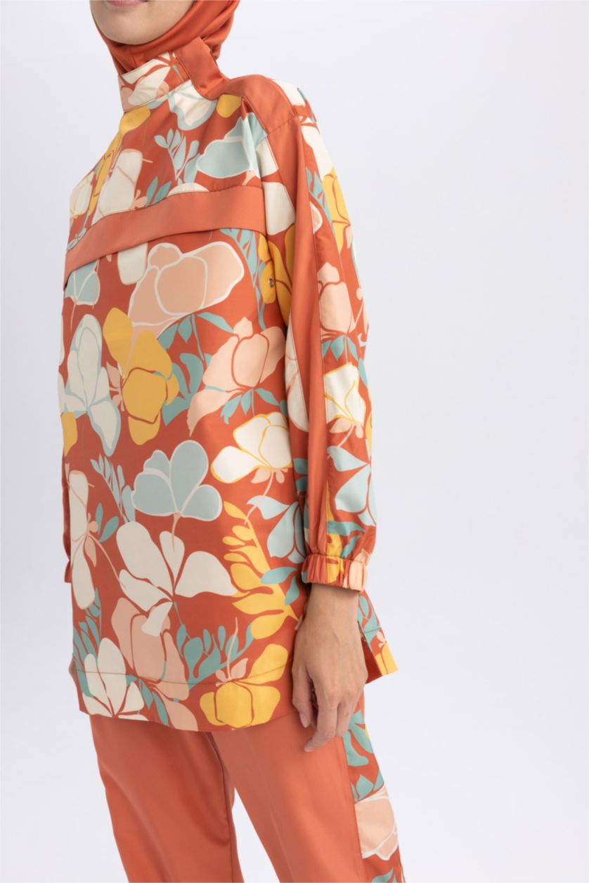 FEMME Bordeaux Burkini Coupe Régulière