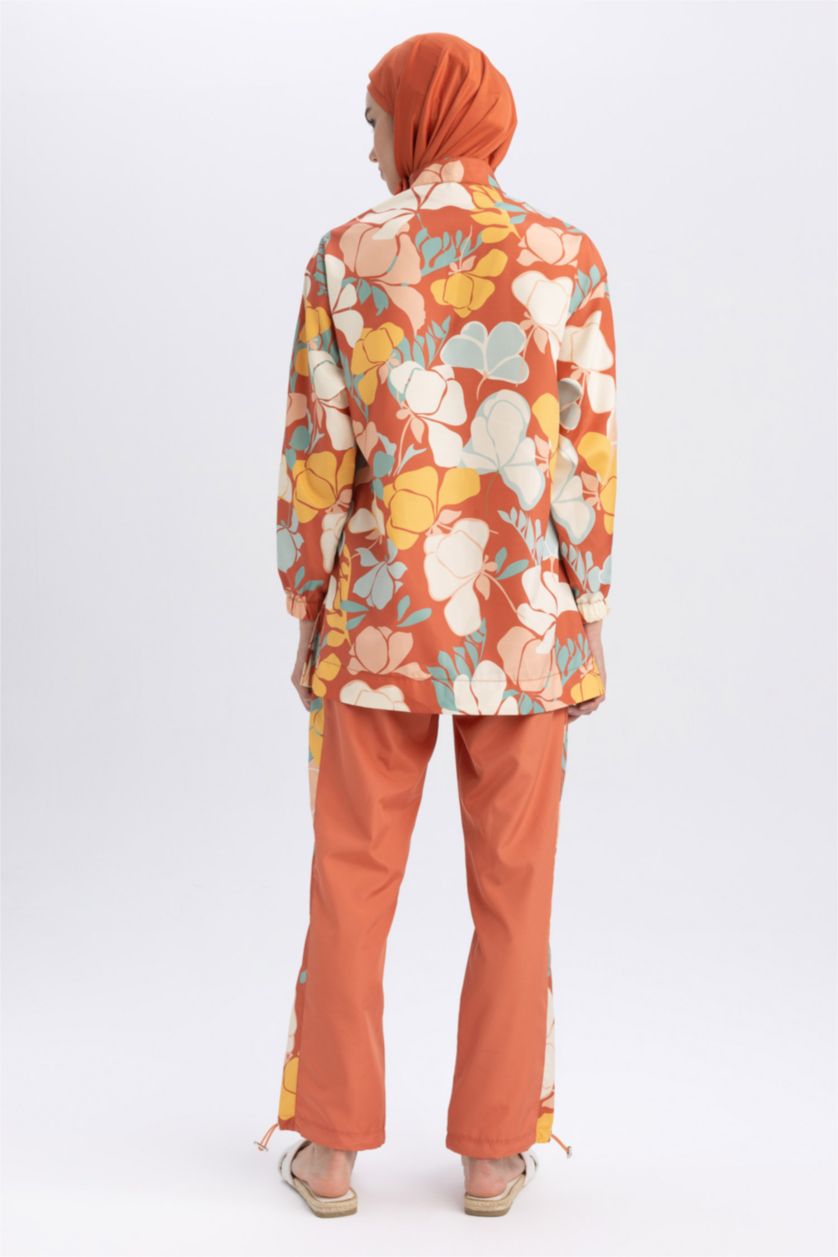 FEMME Bordeaux Burkini Coupe Régulière