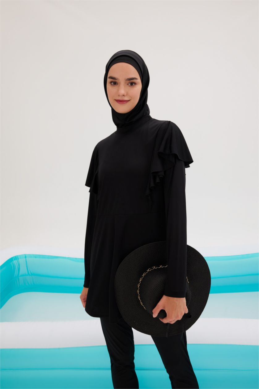 FEMME Noir Lot De 5 Burkinis Coupe Régulière