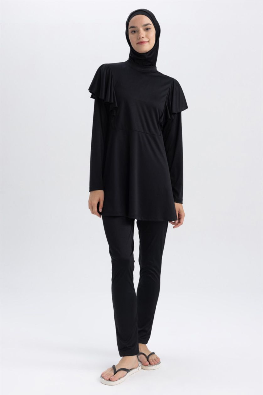 FEMME Noir Lot De 5 Burkinis Coupe Régulière