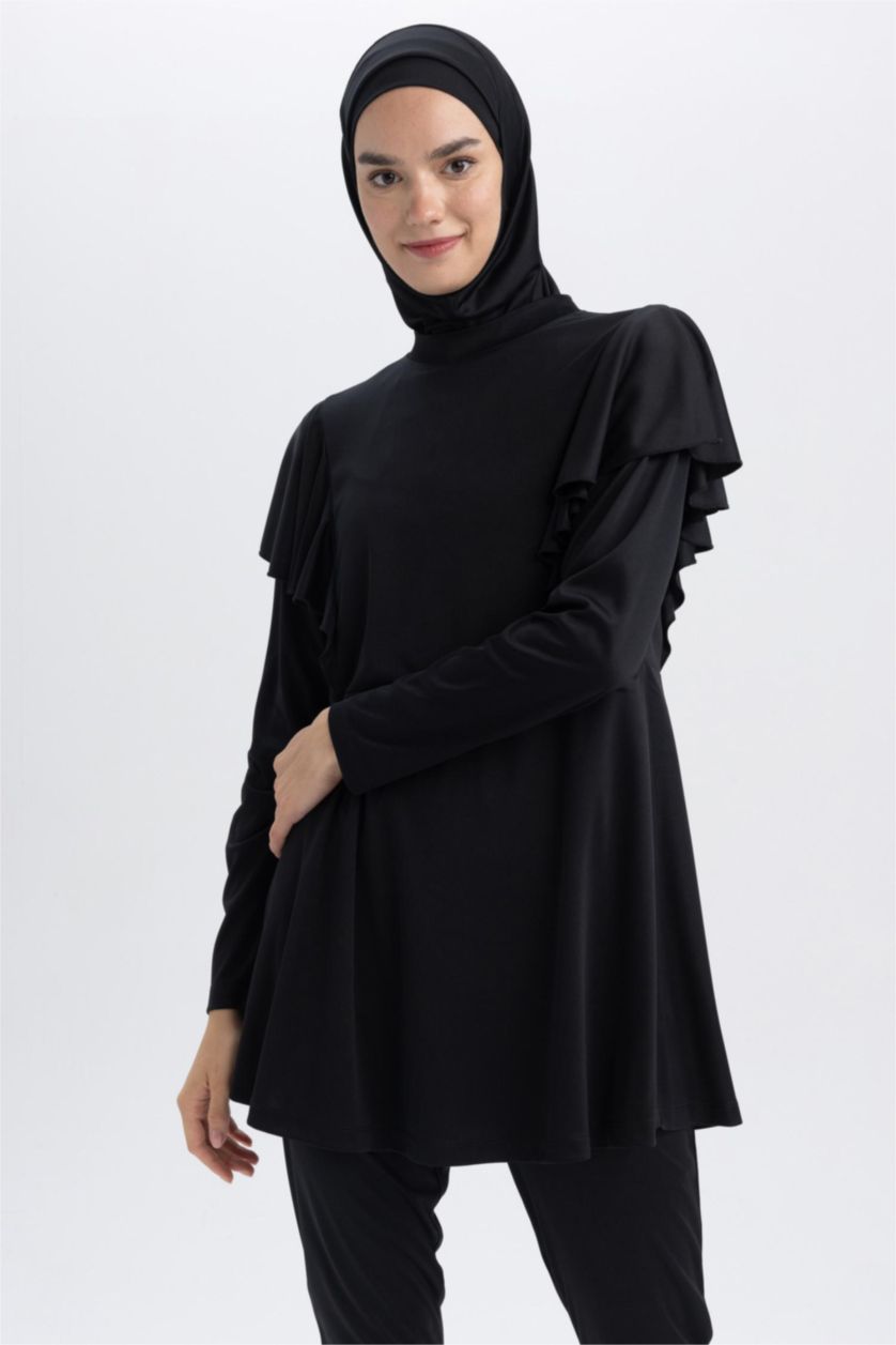 FEMME Noir Lot De 5 Burkinis Coupe Régulière