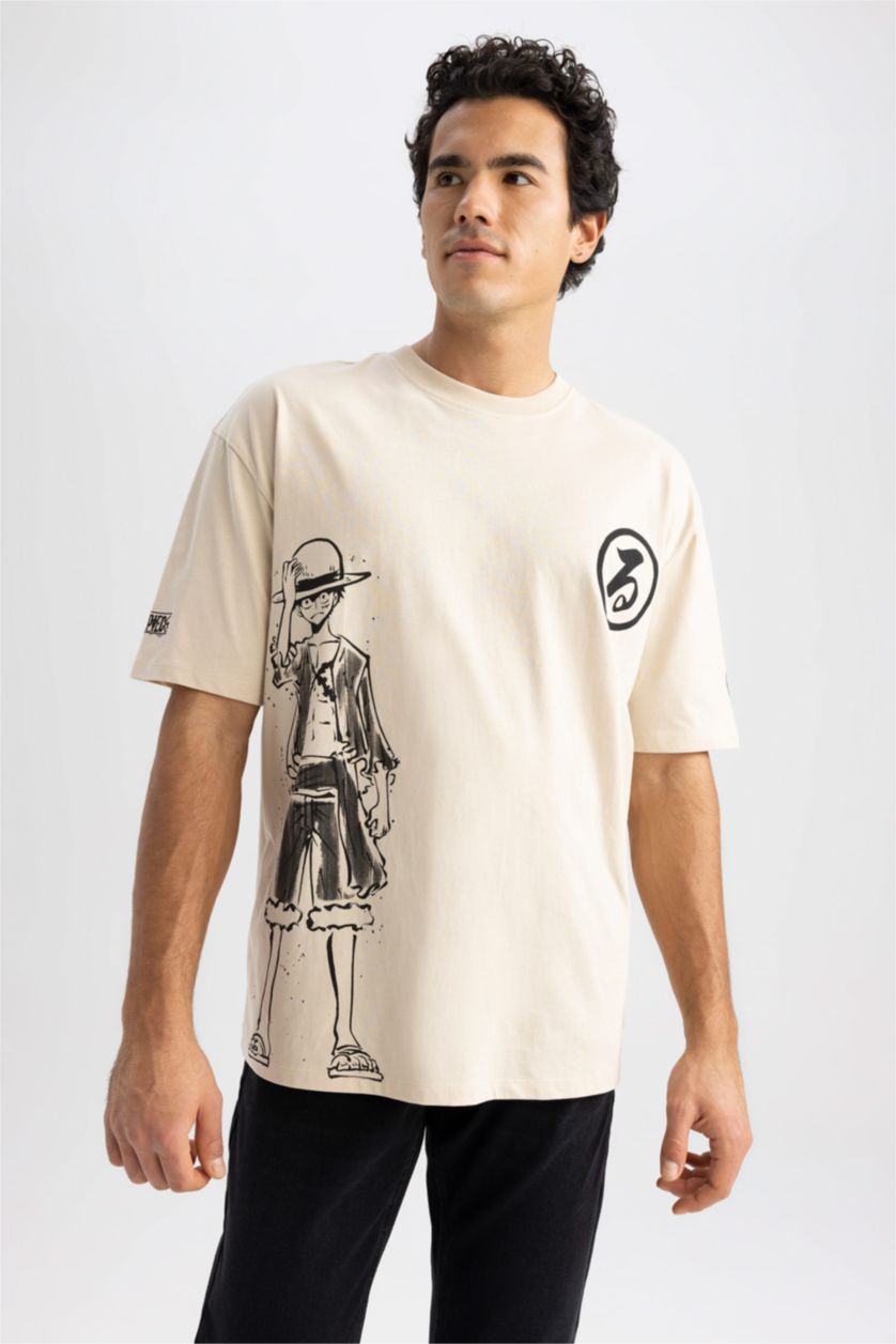 MAN Sand One Piece Oversize Fit T-Shirt