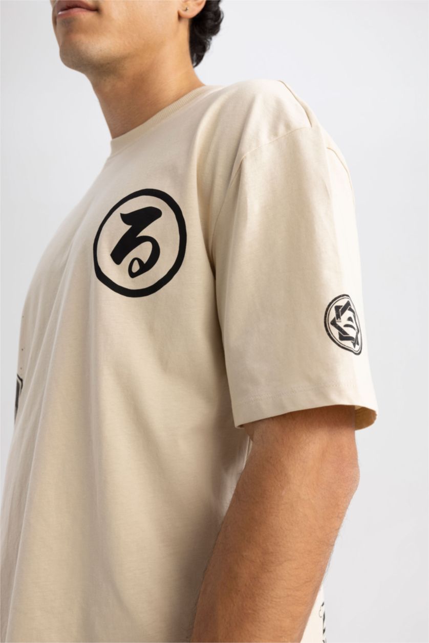 MAN Sand One Piece Oversize Fit T-Shirt