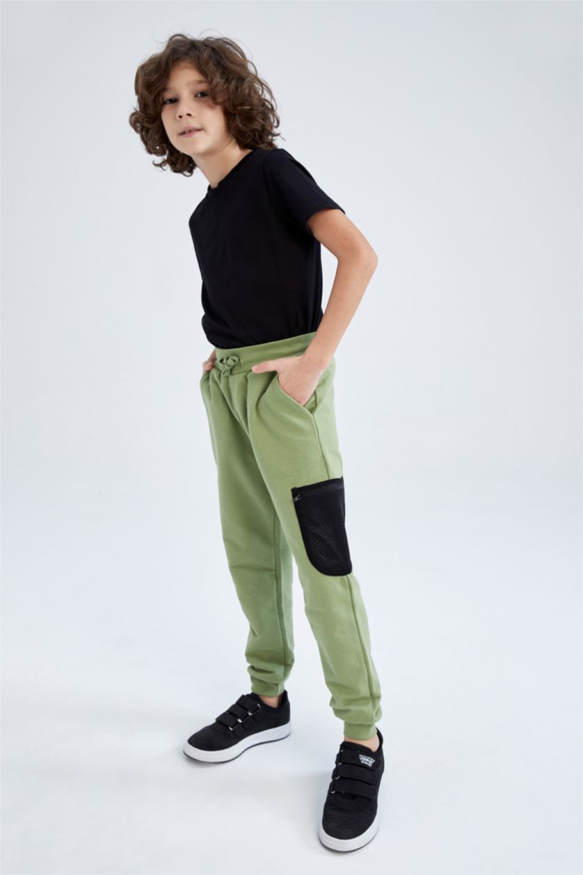 GARÇONS Vert Pantalon De Jogging Pour Garçon