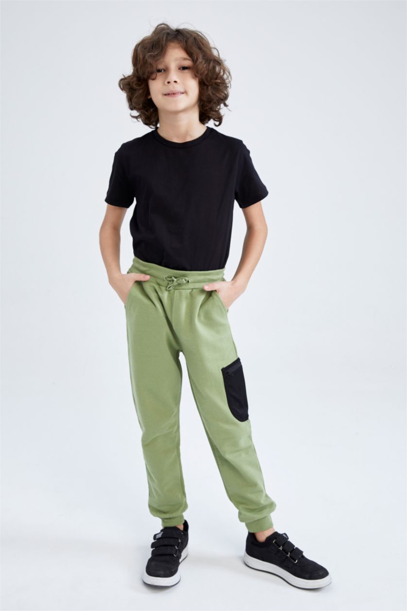 GARÇONS Vert Pantalon De Jogging Pour Garçon