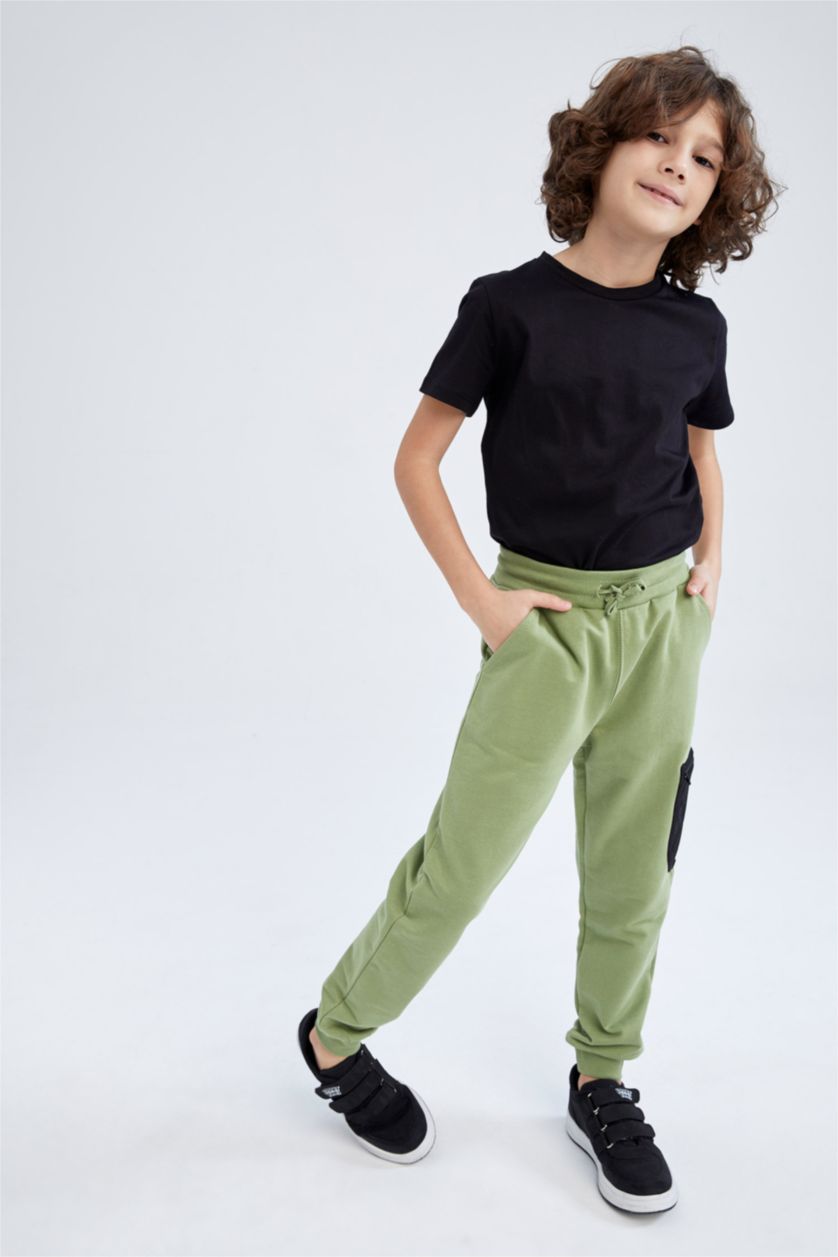 GARÇONS Vert Pantalon De Jogging Pour Garçon