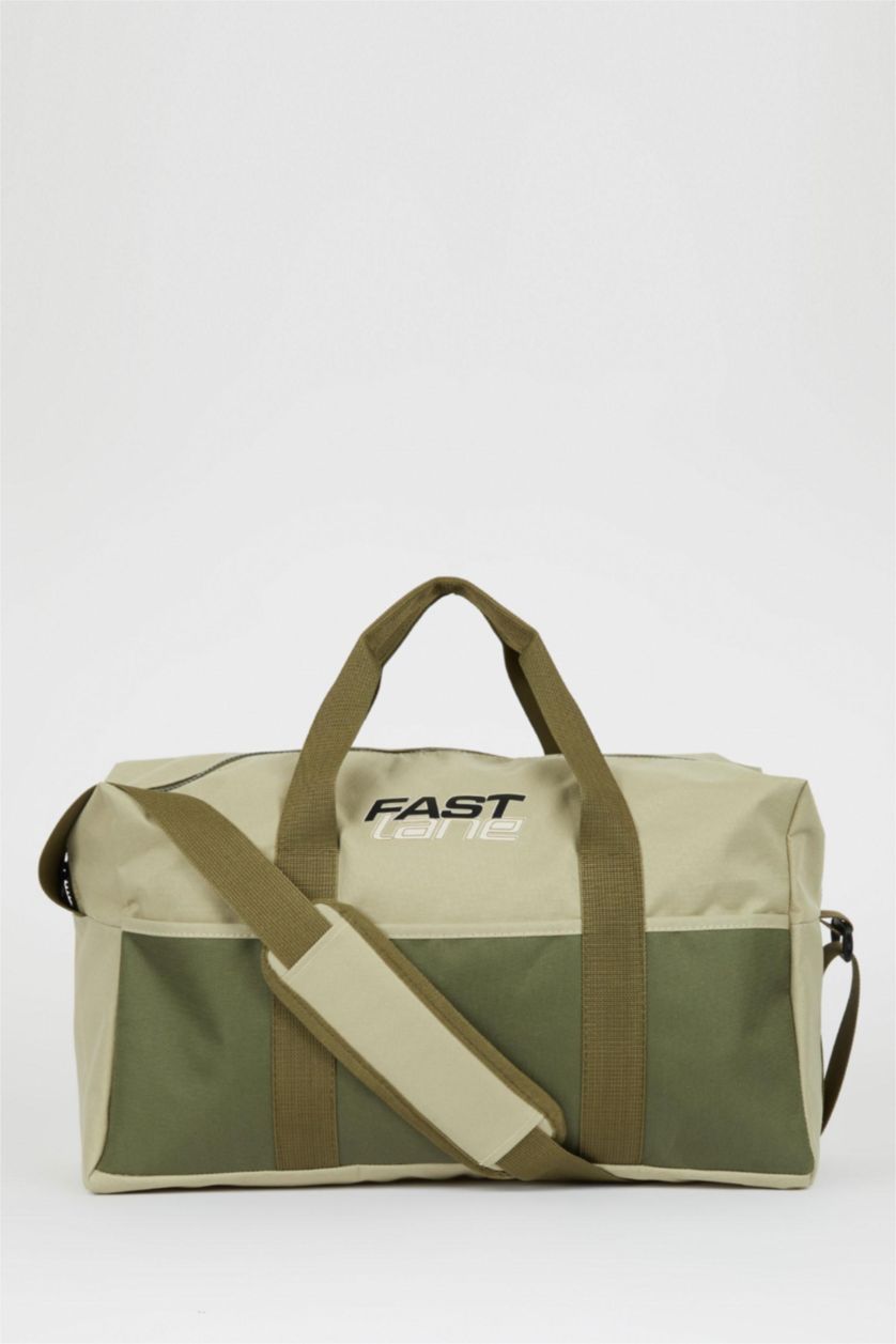 HOMME Beige Sac de sport et de voyage