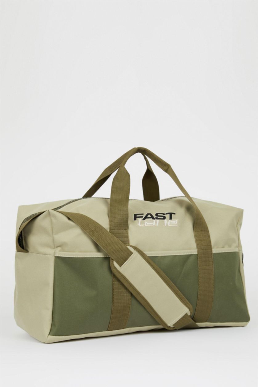 HOMME Beige Sac de sport et de voyage