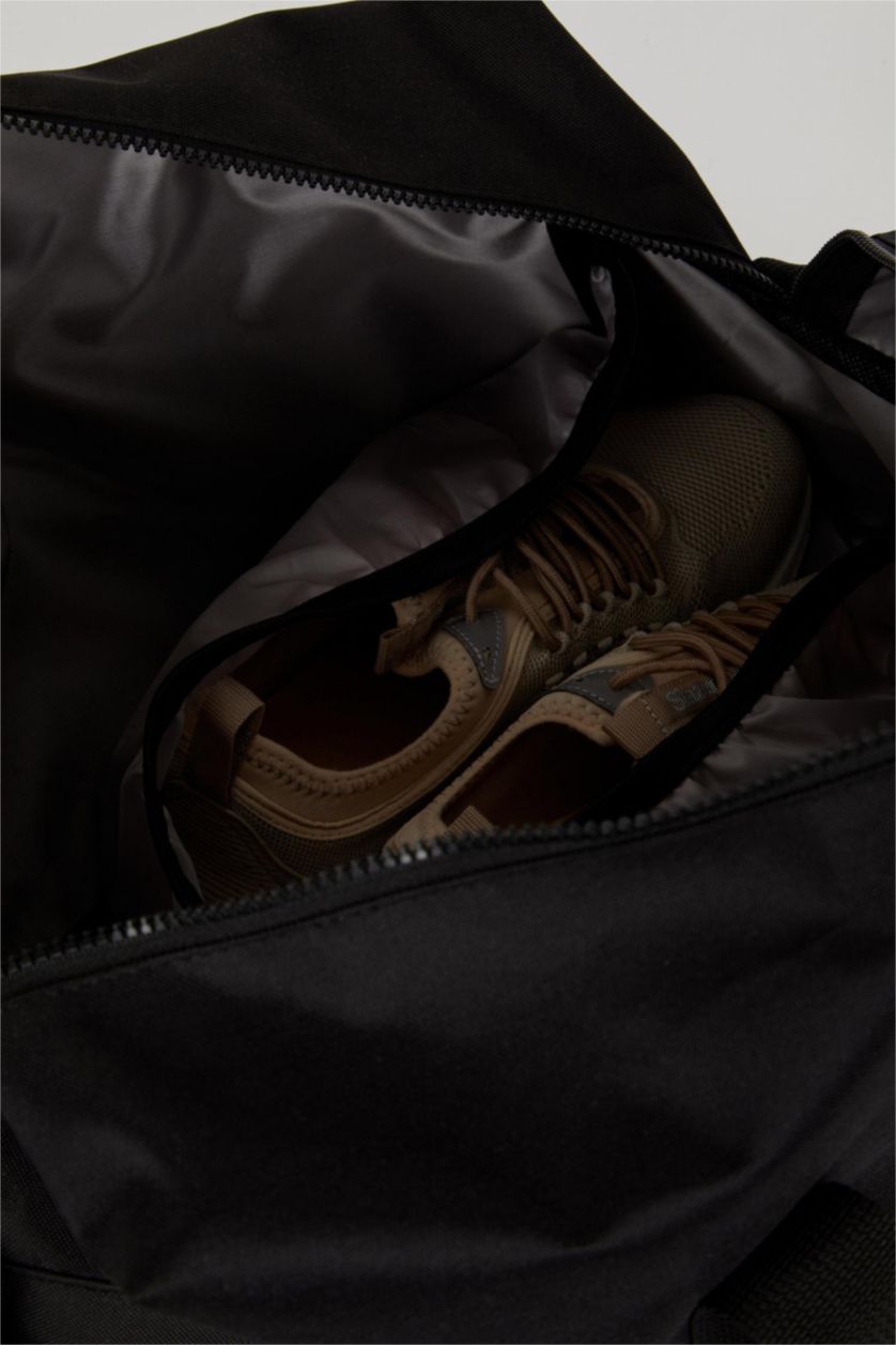 MAN Black Sports And Travel Bag