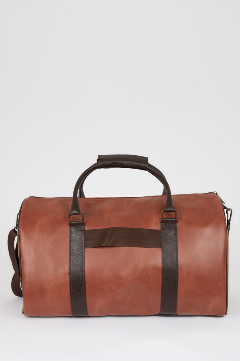 رجال بني شنطة سفر و رياضة جلد صناعي