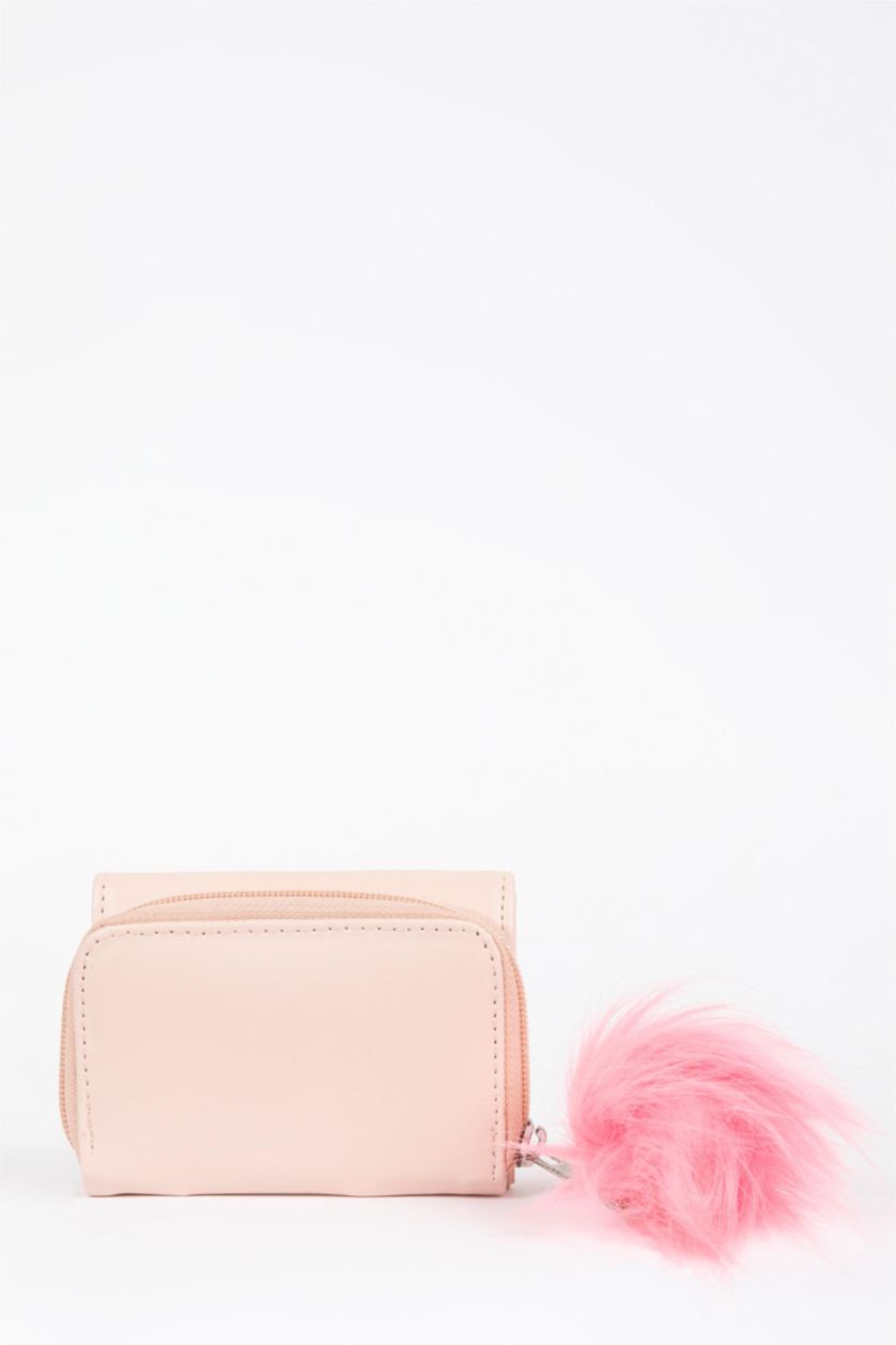 GIRLS & TEENS Pink Girl Faux Leather Wallet