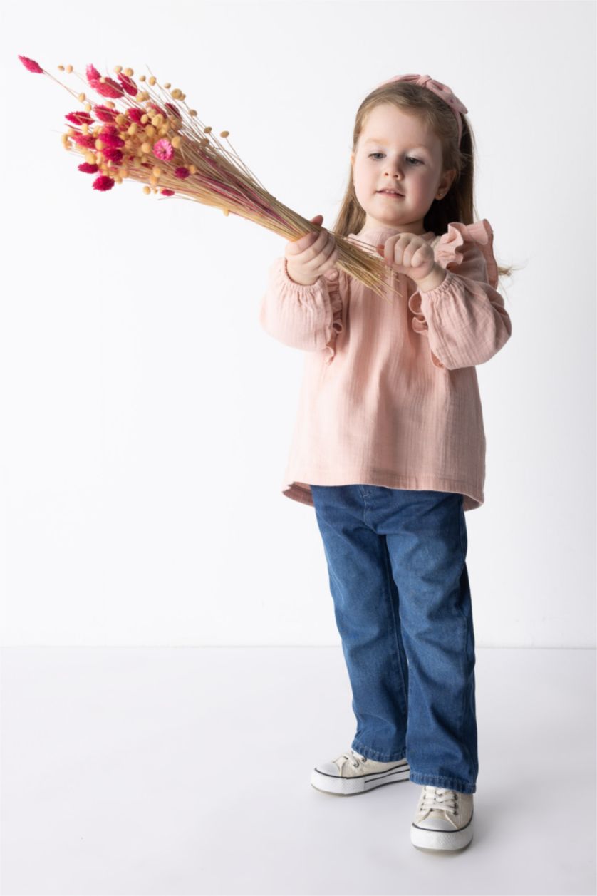 BABY GIRL Blue Baby Girl Flare Jeans