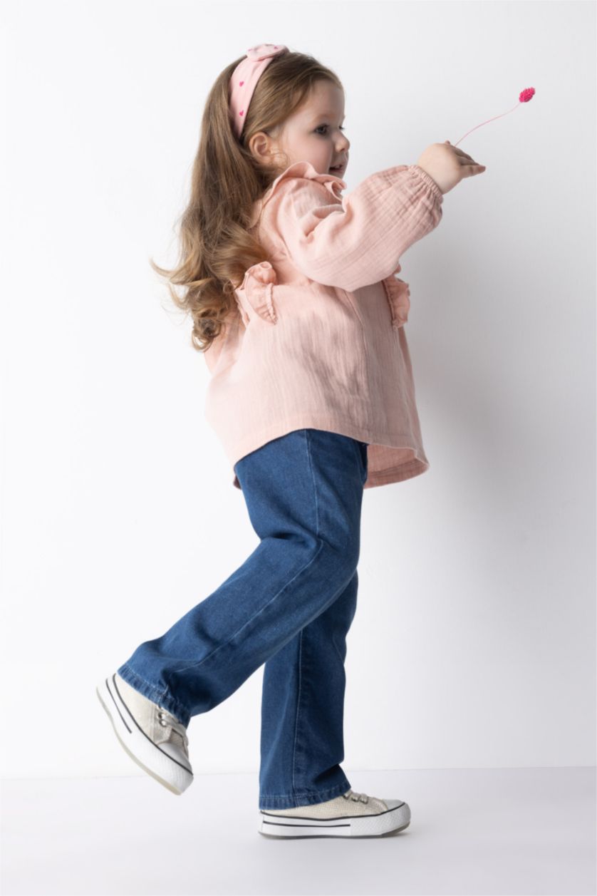 BABY GIRL Blue Baby Girl Flare Jeans