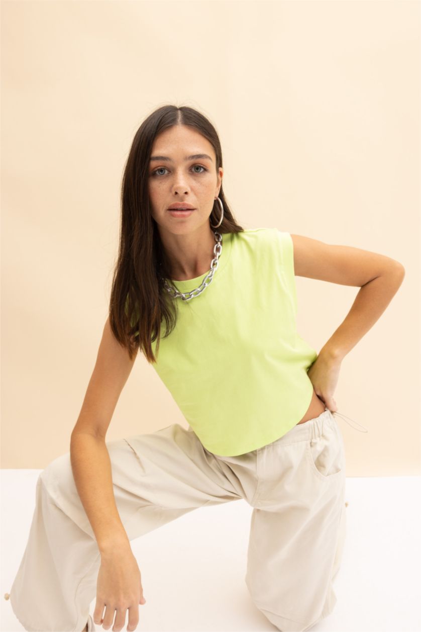 FEMME Vert Athlète Cool Coupe Ample