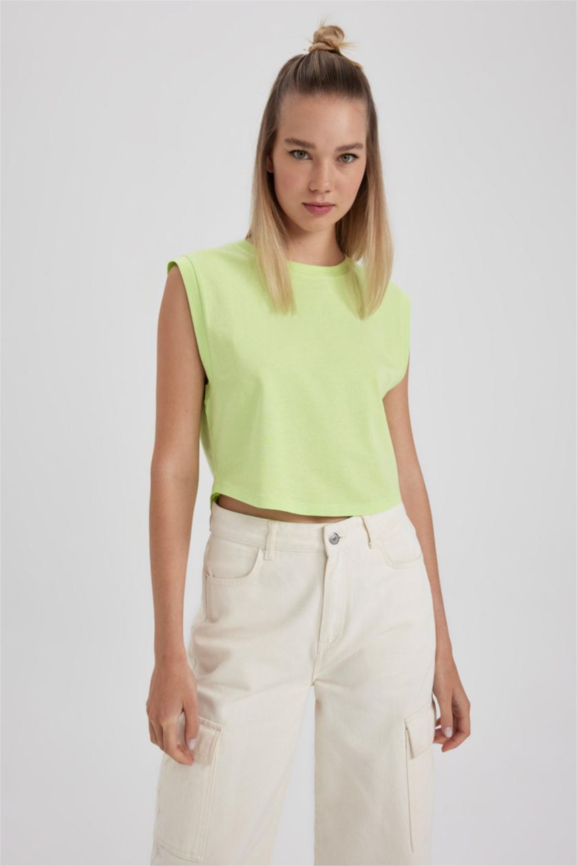 FEMME Vert Athlète Cool Coupe Ample