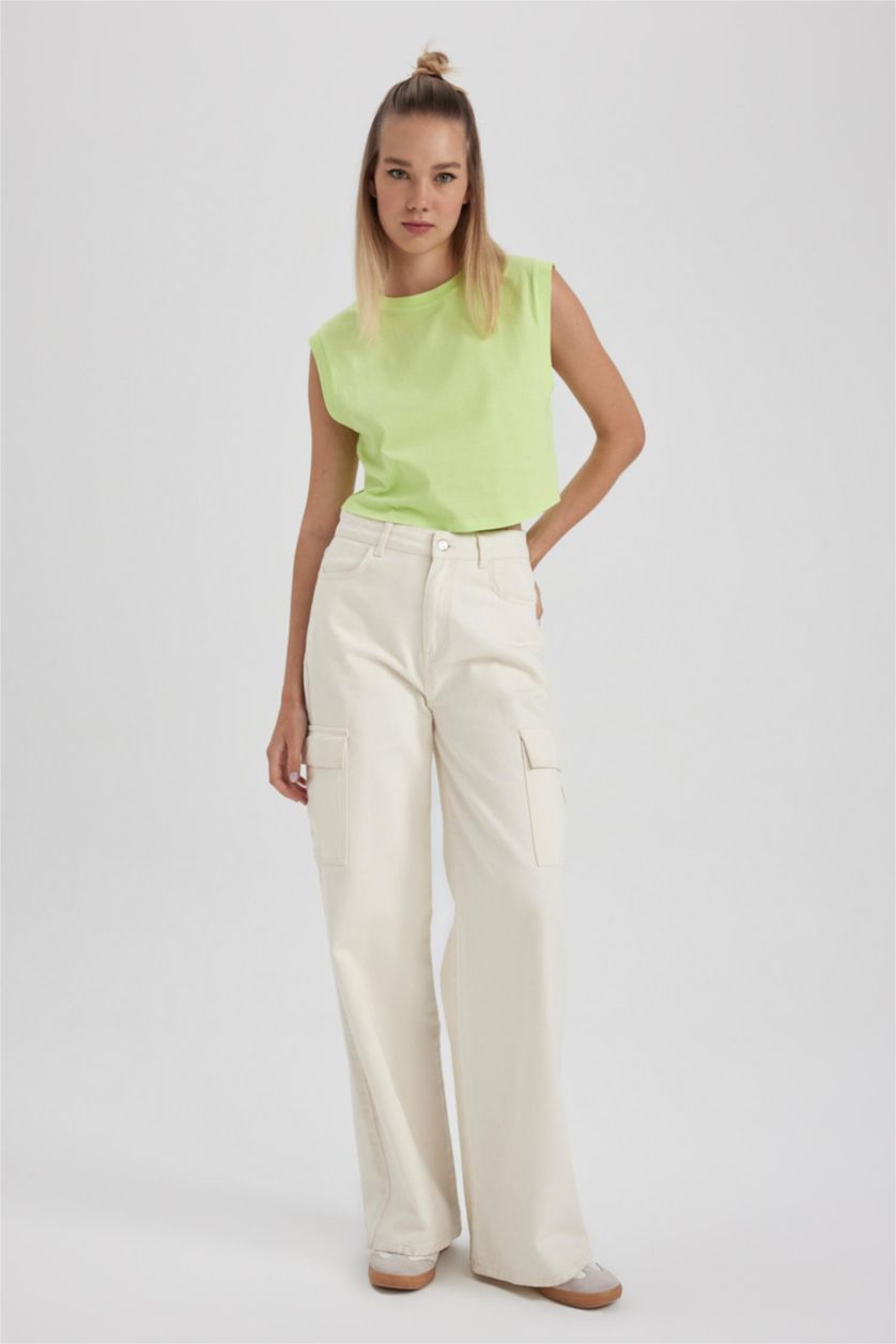 FEMME Vert Athlète Cool Coupe Ample