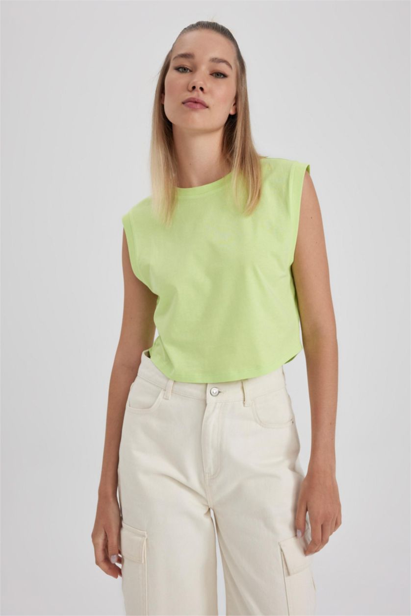 FEMME Vert Athlète Cool Coupe Ample