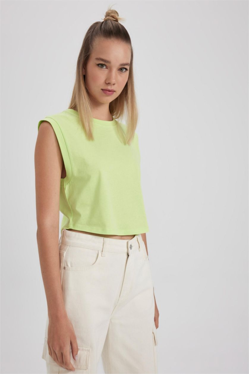 FEMME Vert Athlète Cool Coupe Ample