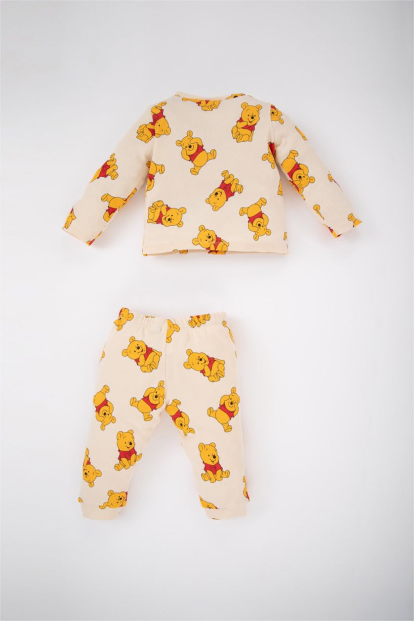 BABY BOY Light Stone طقم بيجاما ريبانا قصة عادية