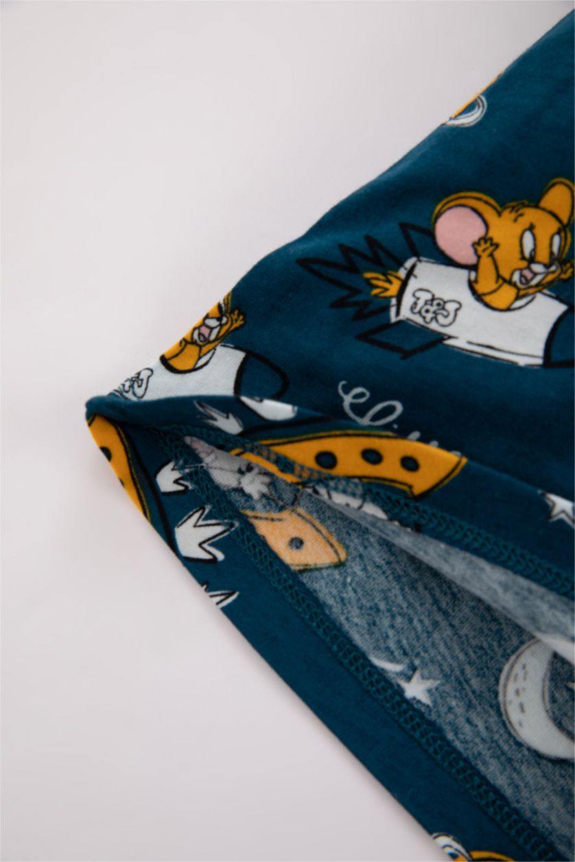 BÉBÉ GARÇON Vert Pyjama short et t-shirt à manches courtes Tom & Jerry pour bébé garçon