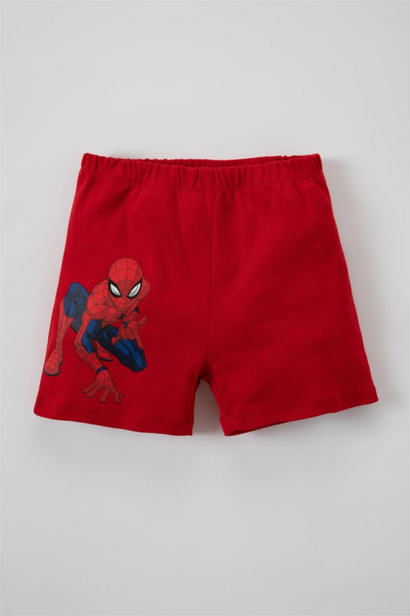 Малыши мальчики Светлая слоновая кость Пижама Marvel Spiderman для малышей мальчиков