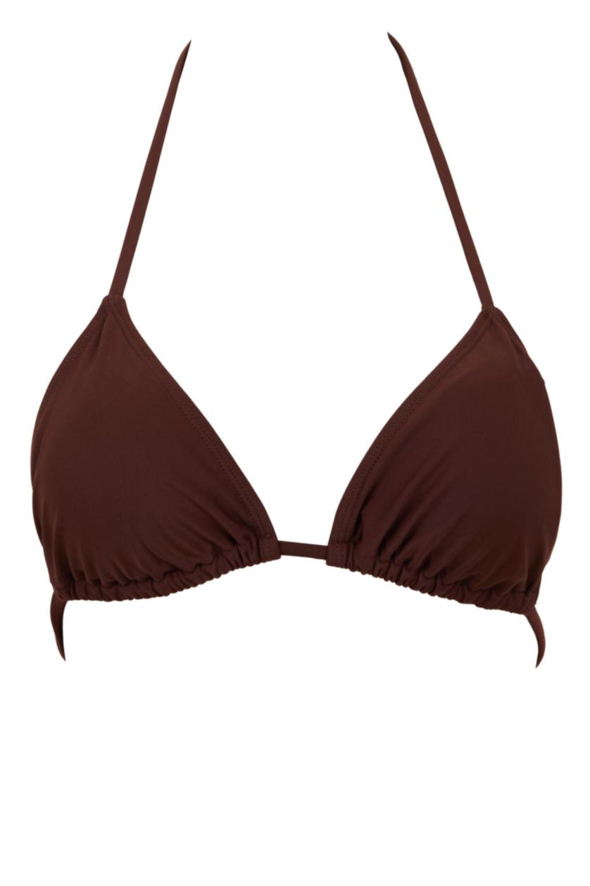 WOMAN Brown Bikini Top