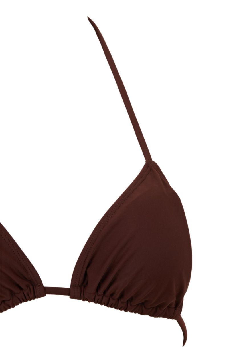 WOMAN Brown Bikini Top