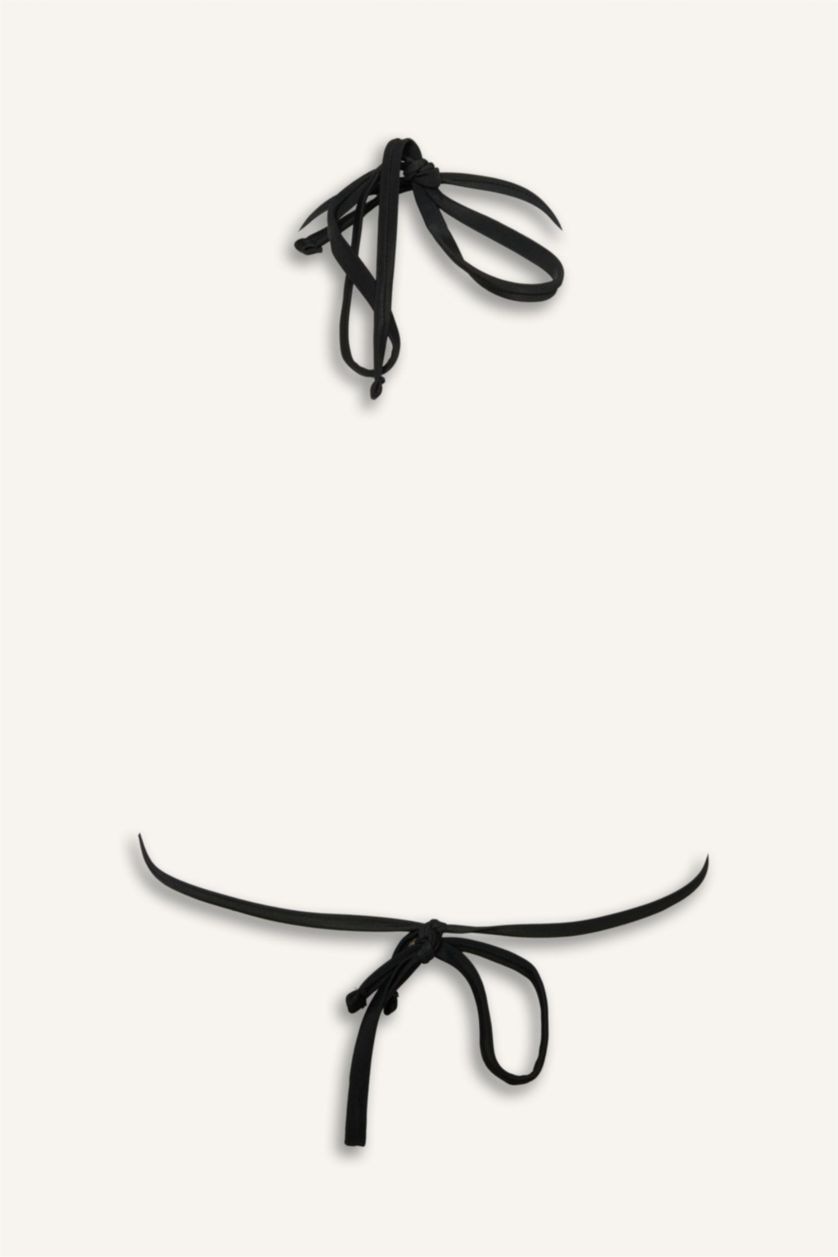 WOMAN Black توب بكيني قصة عادية