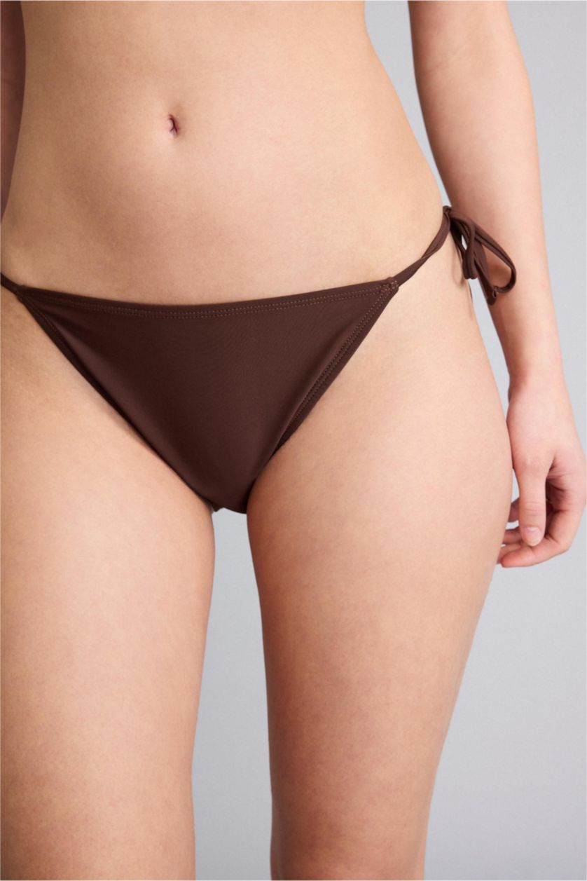 WOMAN Brown Regular Fit Bikini Bottom