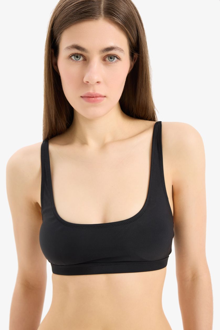 Әйелдерге қара Fall in Love қалыпты пішім Бикини үсті