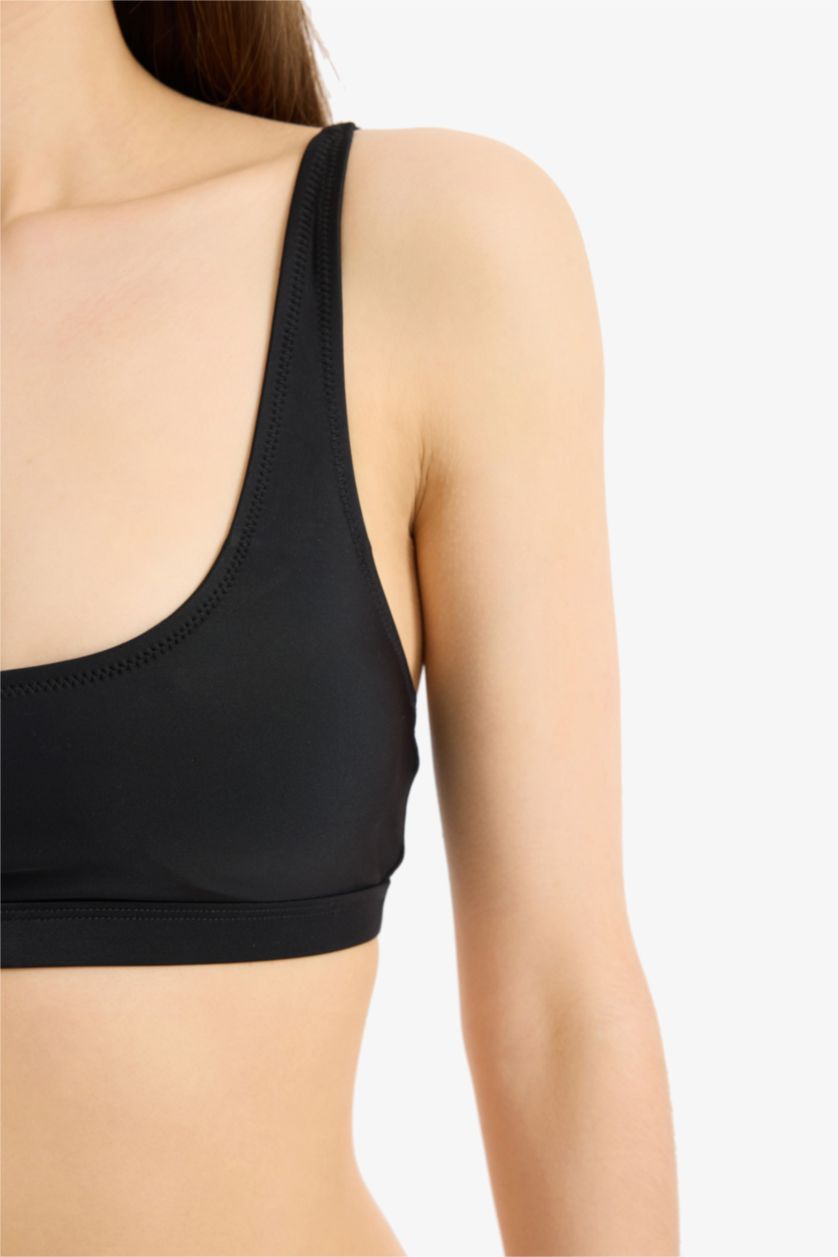 Әйелдерге қара Fall in Love қалыпты пішім Бикини үсті