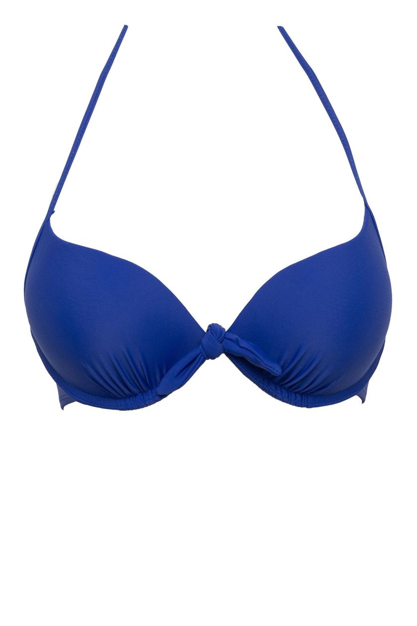 Kadın Saks Regular Fit Bikini Üstü-Fall in Love