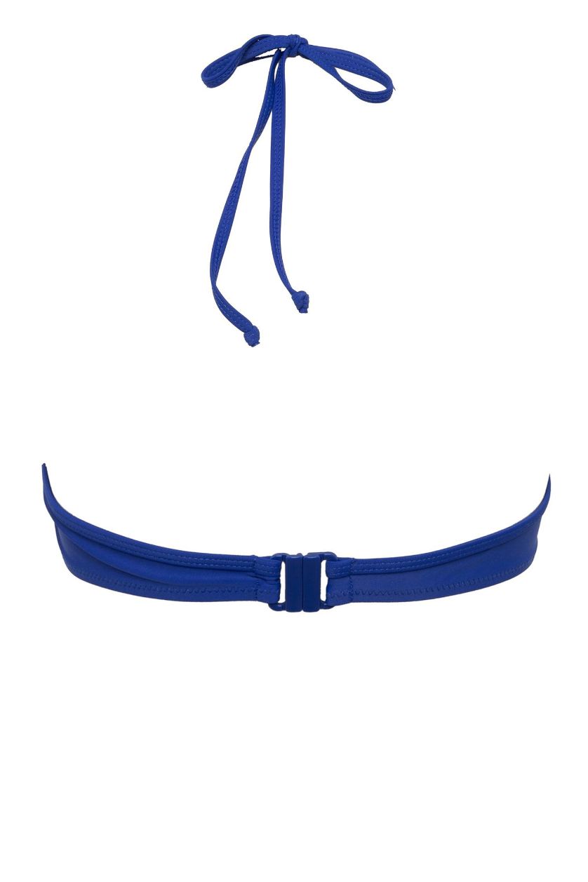 Kadın Saks Regular Fit Bikini Üstü-Fall in Love