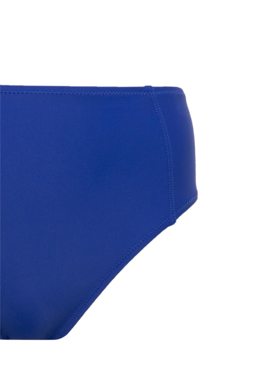 Kadın Saks Regular Fit Yüksek Bel Bikini Altı-Fall in Love