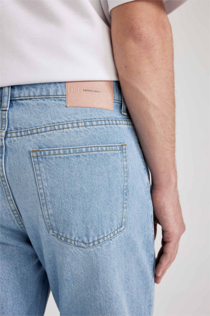 Мужчины Светло-синий 90’S Slim Fit Trousers