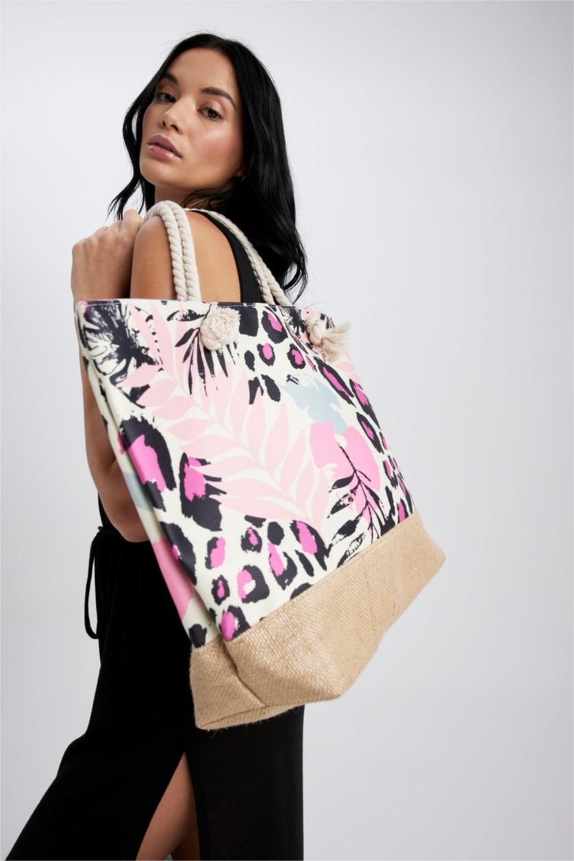 Женщины Разноцветный Пляжная сумка для женщин