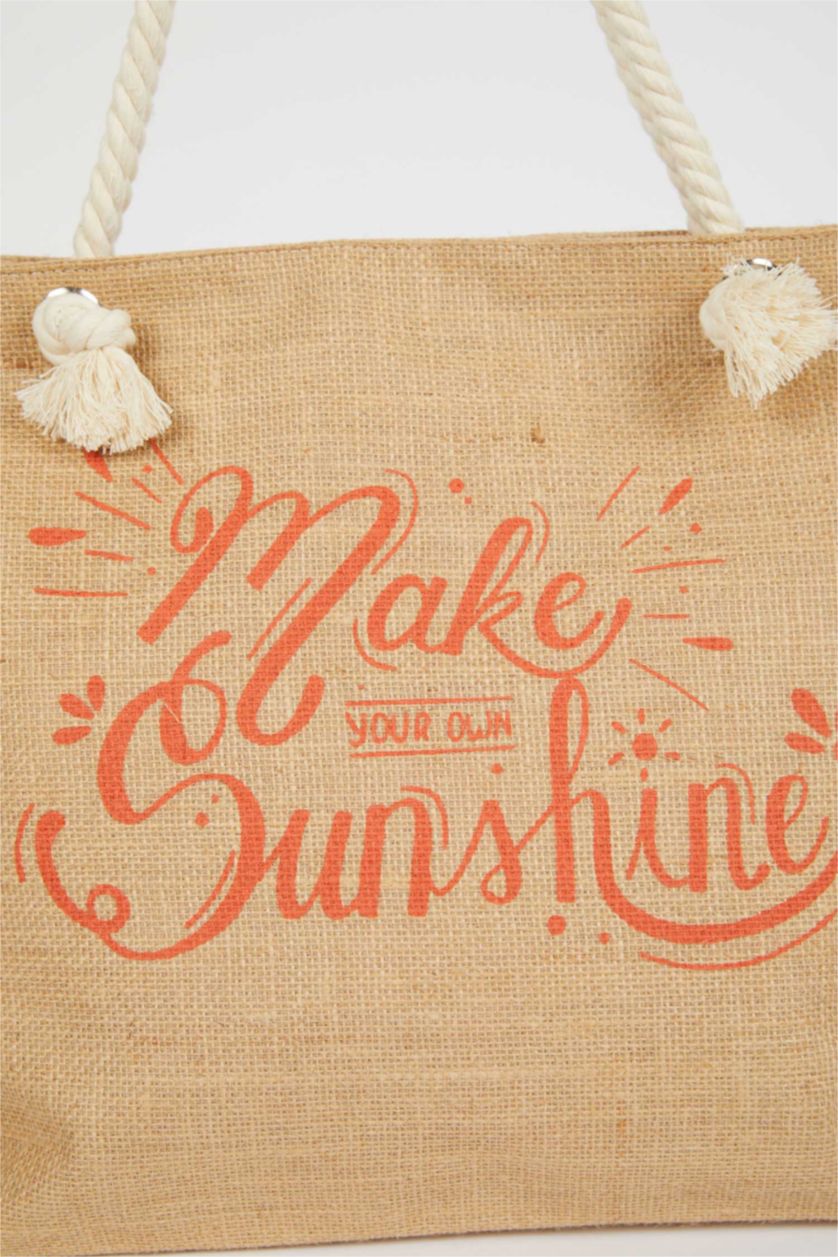 Женщины Оранжевый Пляжная сумка для женщин