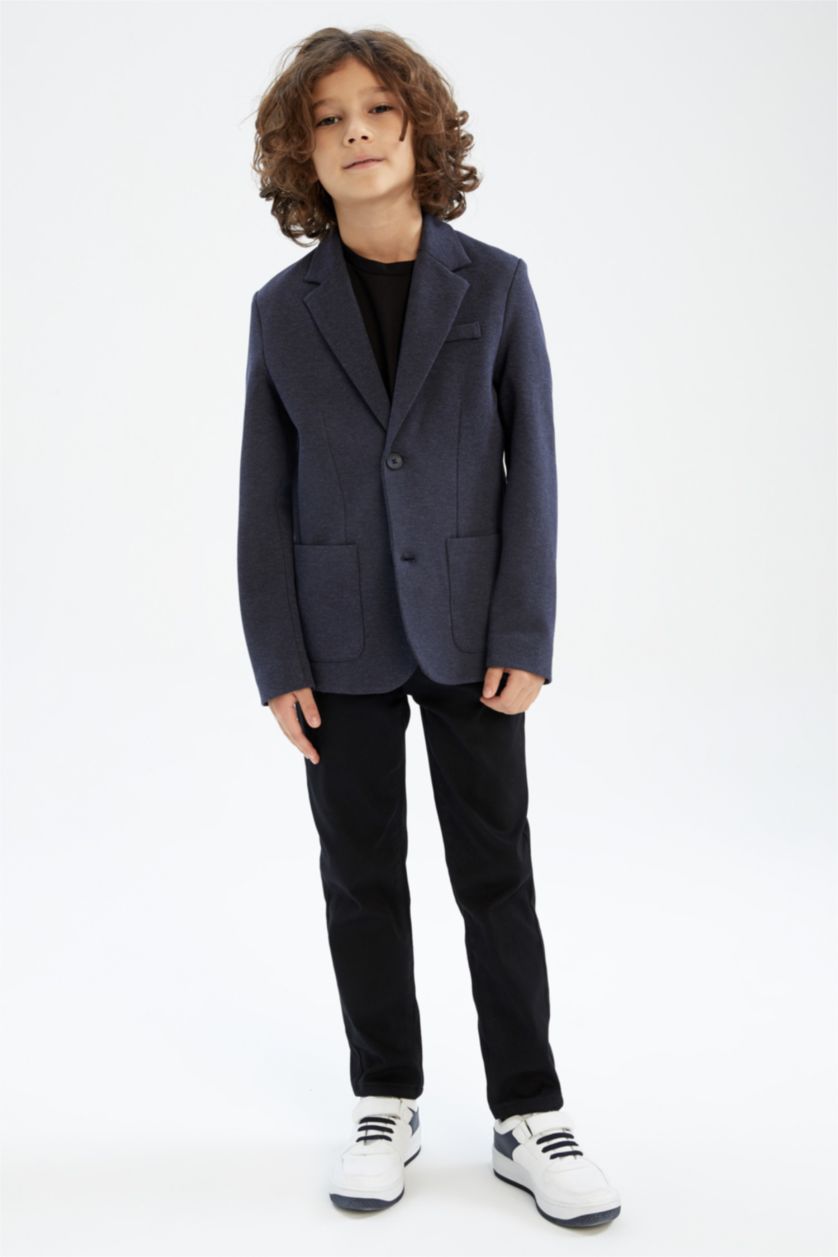 Erkek Çocuk - Genç Erkek Lacivert Erkek Çocuk Regular Fit Ceket