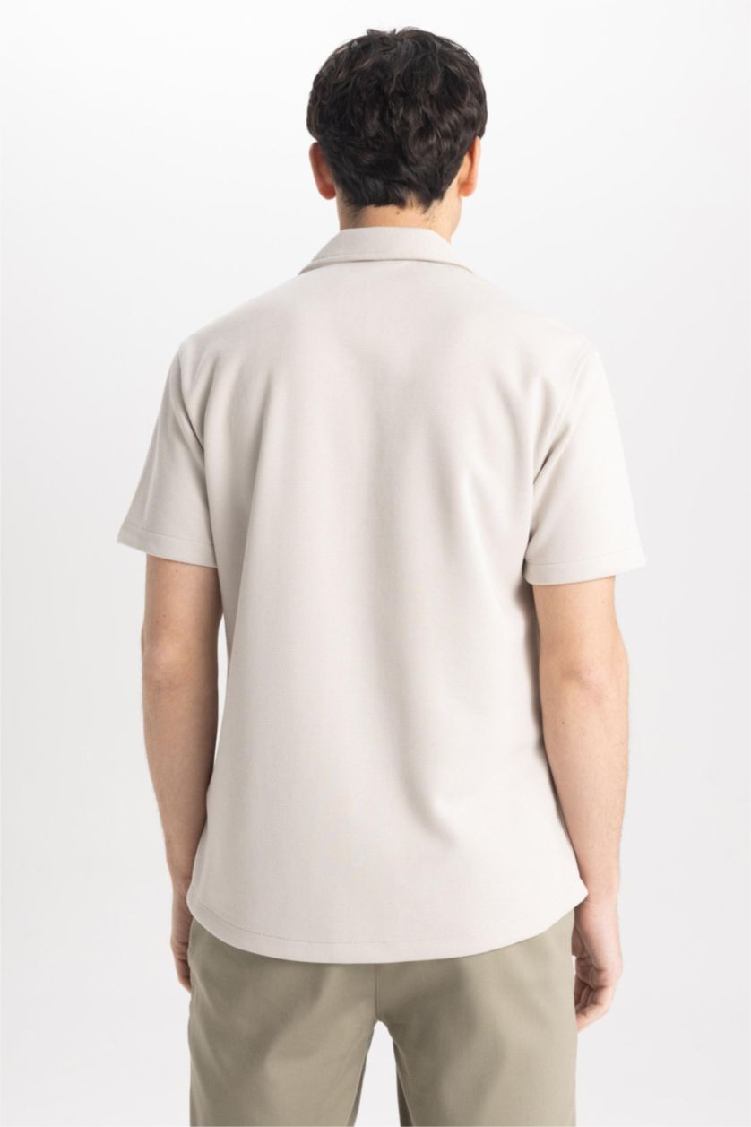 MAN Stone Regular Fit Short Sleeve Shirt