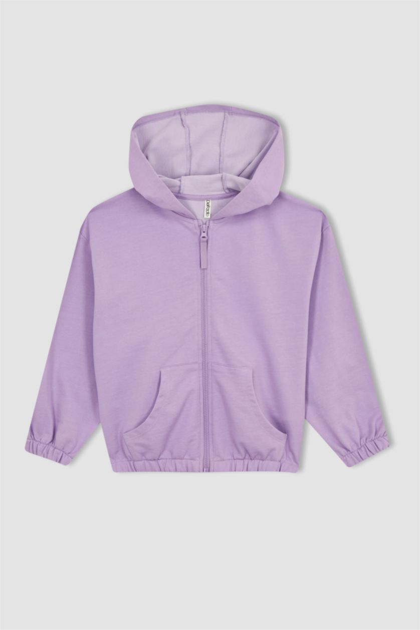 FILLES Violet Ensemble De 2 Sweats À Capuche Pour Fille
