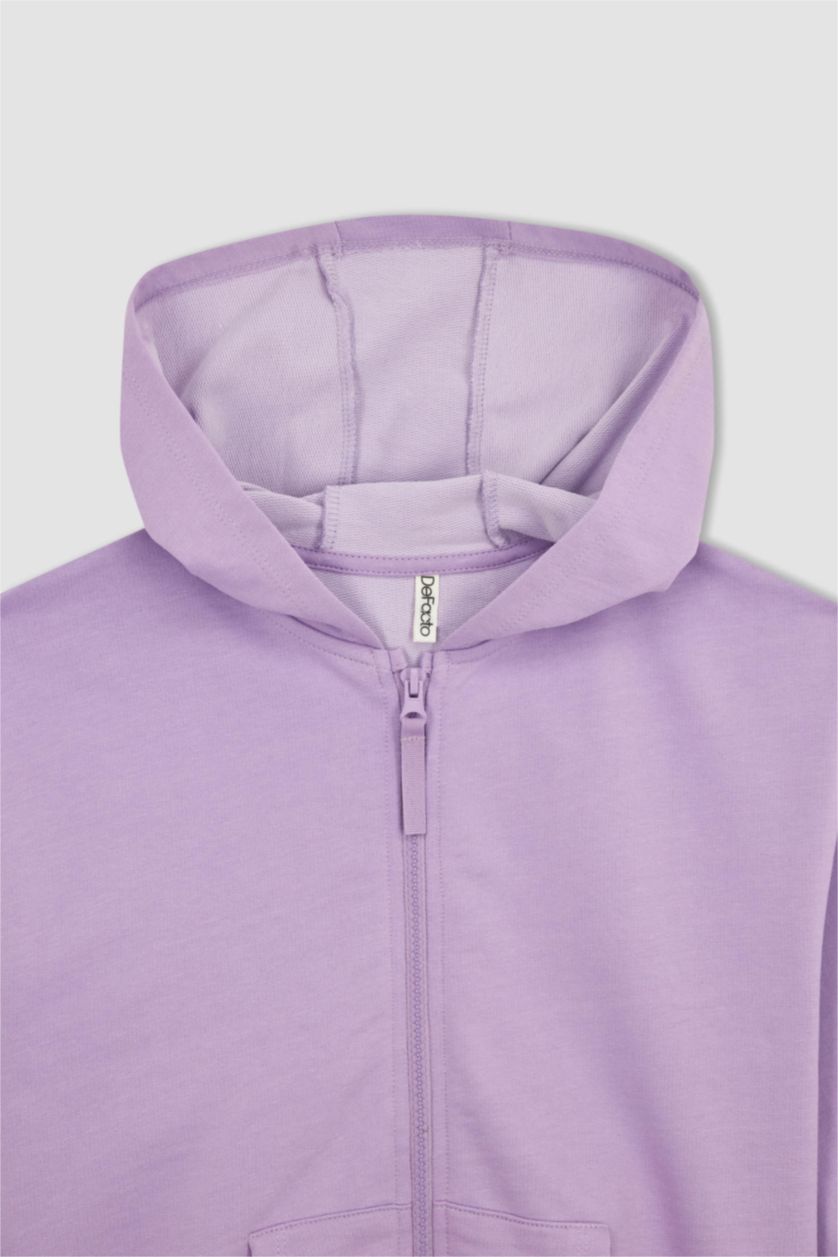 FILLES Violet Ensemble De 2 Sweats À Capuche Pour Fille