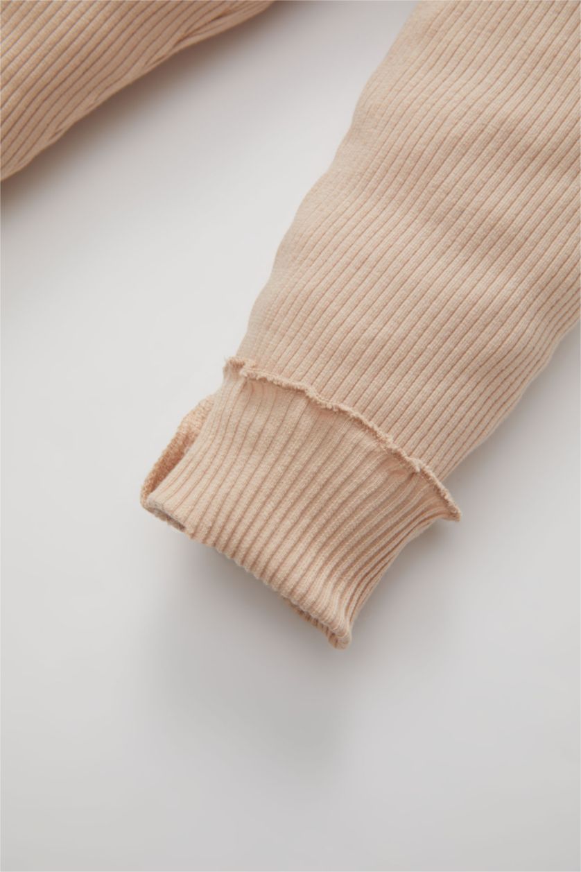 BÉBÉ FILLE Beige Leggings Basiques à jambes droites pour bébé fille