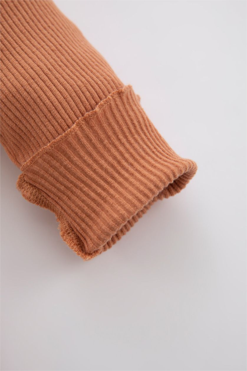 Baby Girl Ecru Baby Girls Floral Corduroy Camisole 2 Pack Tights