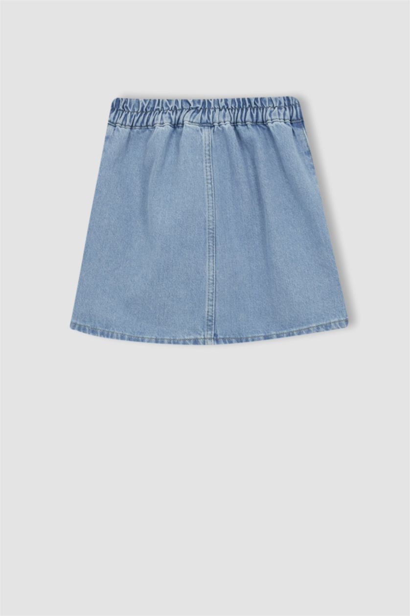 Қыздар Және Жасөспірімдер Ашық Көк Қыздарға Юбка