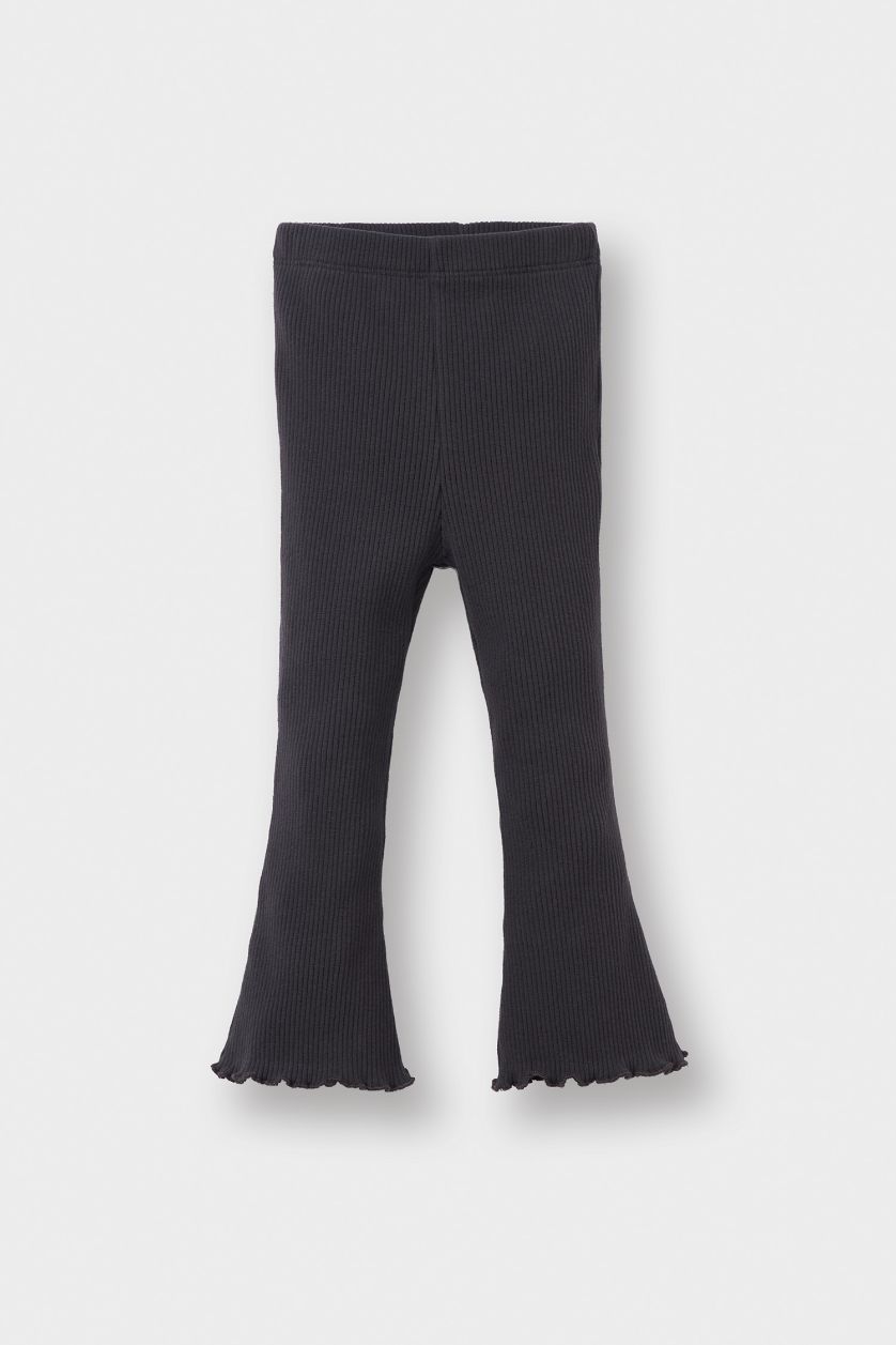 Baby Girl Anthracite Baby Girl Flare Leggings