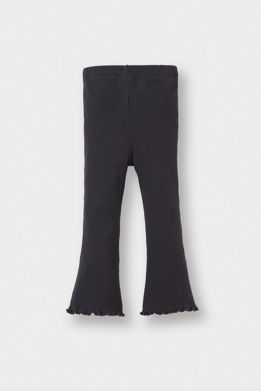 Baby Girl Anthracite Baby Girl Flare Leggings